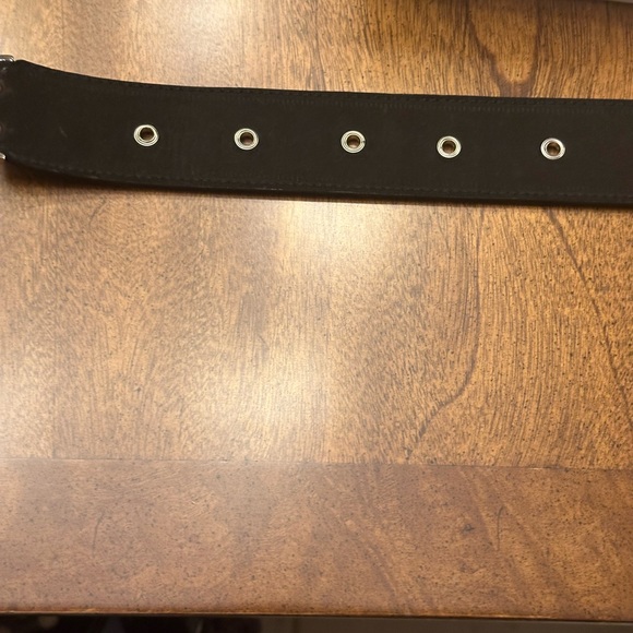 GRLFRND women’s Leather Belt in Black main image 12